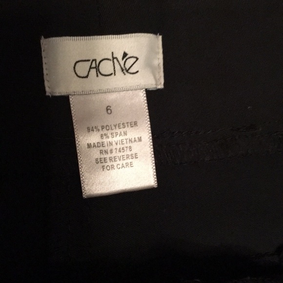 Cache Black Trousers - Picture 3 of 4